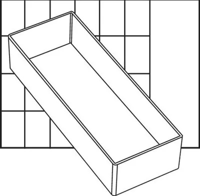 Produktbild von raaco Einteilungsset 2tlg. transparent für Nr.871325-871332,871545-871552 und aus 2xA7-2 - 136488