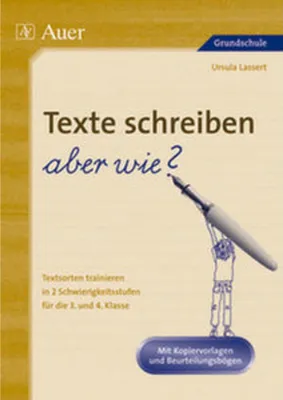 Produktbild von Texte schreiben - aber wie?