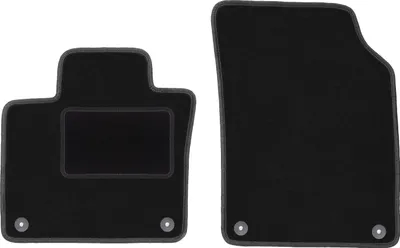 Immagine prodotto di Wielganizator tappetini auto velours anteriori adatto per Volvo XC90 II (2015-, SUV) neri, set 2 pz, con fissaggi