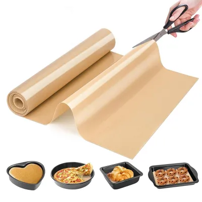Produktbild von Solidchoice – 30 x 250 cm, wiederverwendbare Backfolie mit Antihaftbeschichtung