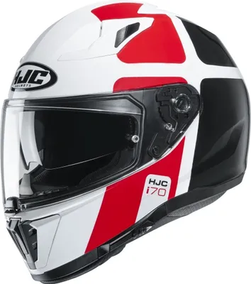 Produktbild von HJC i70 Prika Helm (White/Black/Red,M (57/58))
