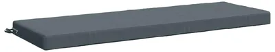 Produktbild von Bankkissen SOEST 100 % Polyester Blau 150 x 50 x 8 cm