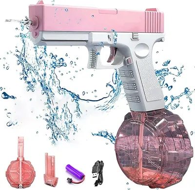 Produktbild von Wasserpistole, elektrisch Automatischer Wasserstrahl Auslaufsicher wasserfest