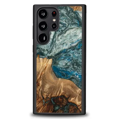 Produktbild von Bewood Einzigartige Hülle für Samsung Galaxy S23 Ultra - Planeten - Erde