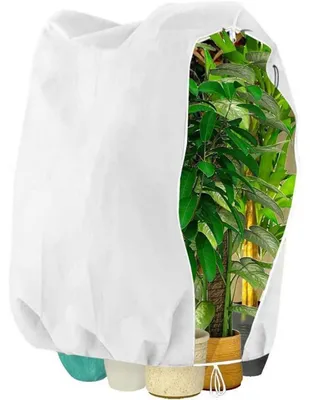 Produktbild von Winterschutzhaube für Pflanzen 120 x 140 cm Weiß Atmungsaktiv Reißfest