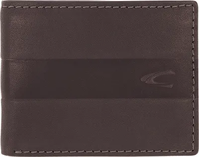 Produktbild von camel active Herrenbörse Lederbörse Jeansbörse dunkelbraun dark brown mali