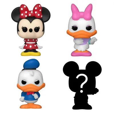 Zdjęcie produktu dla Disney Bitty POP! Figurki winylowe 4er-pack Minnie 2,5 cm