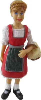 Produktbild von Bullyland Bauernmädchen Lena Figur Mehrfarbig Mehrfarbig One Size