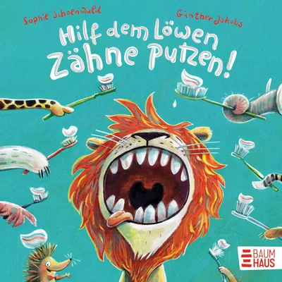 Produktbild von Hilf dem Löwen Zähne putzen! (Pappbilderbuch)
