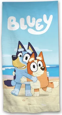 Produktbild von Bluey Strandtuch 70 x 140 cm Blau
