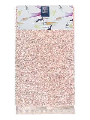 Produktbild von Frotteehandtuch - hellrosa - 70 x 140 cm - 100% Baumwolle (500 g/m2)