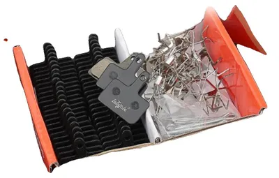 Image de Plaquettes de frein à disque, composite résine/métal, compatibilité universelle, plaquettes de frein pour vélo
