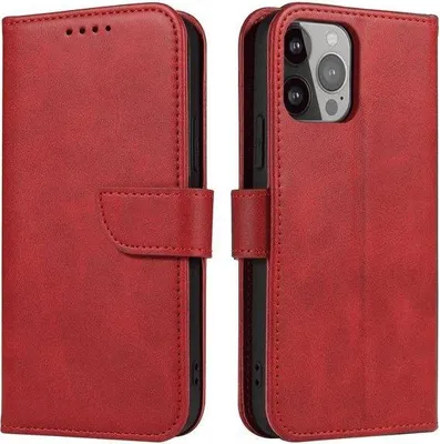 Produktbild von starfix Flip Book-Wallet mit Magnet und Standfunktion für Apple iPhone 15 Plus, rot
