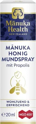 Zdjęcie produktu dla Manuka Health Mgo 400+ Manuka & Propolis Spray do ust 20 ml