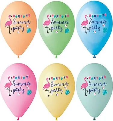 Produktbild von Luftballons Ø 29 cm farbig sortiert "Summerparty"