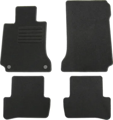 Produktbild von AD Tuning Fußmatten Set für Mercedes C-Klasse W204 / S204 T, Bj. 4/2007-8/2014