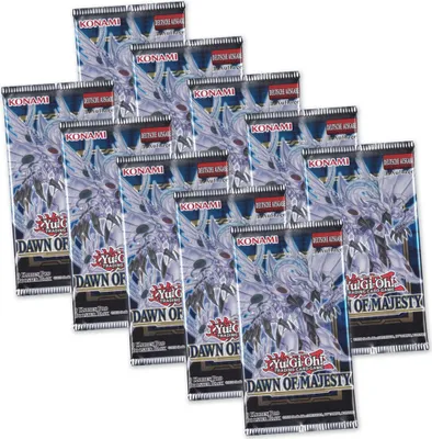 Produktbild von Yu-Gi-Oh! Dawn of Majesty - 10 Booster Packungen im Sparpack DE