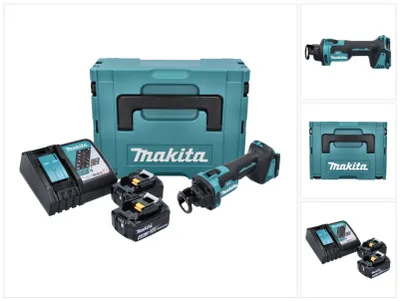 Obrázok produktu pre Akumulátorová rotačná fréza Makita DCO 181 RMJ 18 V 32000 ot/min + 2x batéria 4,0 Ah + nabíjačka + Makpac