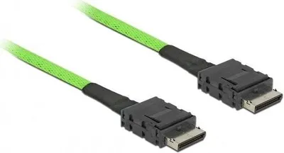 Produktbild von DeLOCK 85214, 1 m, SFF-8611, SFF-8611, Schwarz, Polybag, 1 Stück(e)
