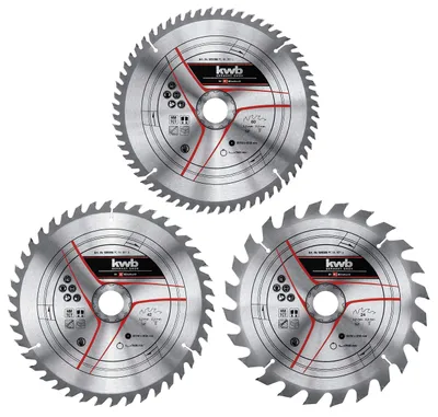 Image de Set de lames pour scie sur table, diamètre 250x30x3,0mm