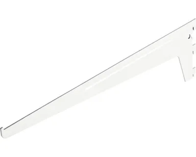 Produktbild von Träger 1-reihig 3 Haken 500 mm weiß
