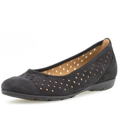 Produktbild von Gabor Damen Ballerina in Blau, Größe 7