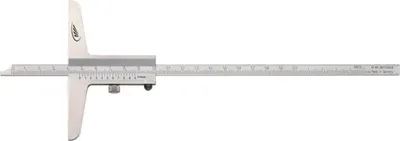 Productafbeelding van Preisser dieptemeter, conform DIN 862, 500 mm, bruglengte 150 mm