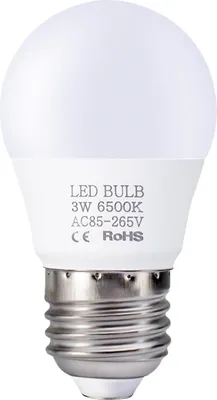 Image de 3W LED Bulbs E27 Light Bulbs Energy Saving White Light 6000-6500K High Brightness Lamp for Bedroom Living Room 85V-265V