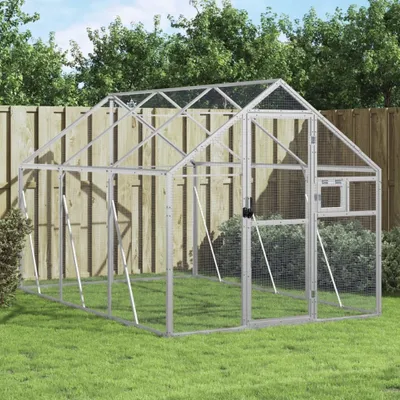 Produktbild von [Home] Voliere Silbern 1,79x3x1,85 m Aluminium , Neue Mode 2024 im häuslichen Leben