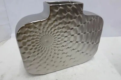 Obrázok produktu pre Gilde Vase, Sunny, keramika, strieborná farba, balenie obsahuje 2 kusy.
Výška: 21,00 cm
Šírka: 26,00 cm
Hĺbka: 8,00 cm
55357