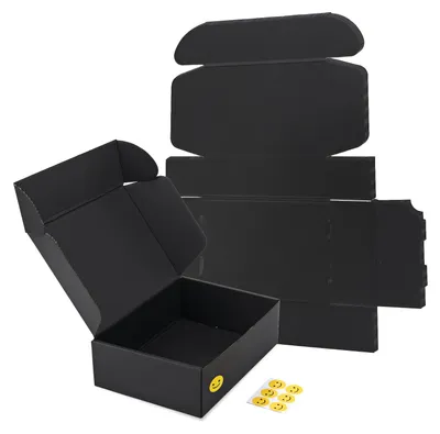 Imagen del producto de Juego de 6 cajas de cartón elegantes para almacenamiento y embalaje