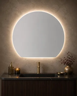 Immagine prodotto di Specchio 80x70 bagno retroilluminato Mara