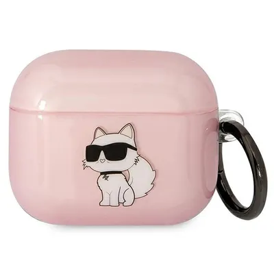 Obrázok produktu pre Karl Lagerfeld KLA3HNCHTCP puzdro pre AirPods 3 Pink Pink Ikonik Choupette