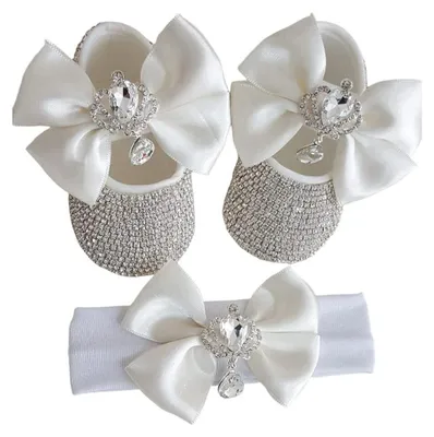Productafbeelding van Babysneakers met Haarband voor Meisjes 12-18 Maanden
