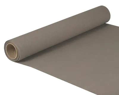 Produktbild von PAPSTAR Tischläufer "ROYAL Collection", grau, 5 m x 40 cm | Schrumpffolie (1 Rolle)