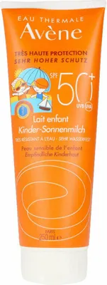 Produktbild von Avène Kinder-Sonnenmilch SPF 50+, 250 ml Creme