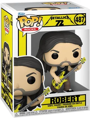 Obrázek produktu pro Funko Pop! Metallica 72 - Robert Trujillo #487