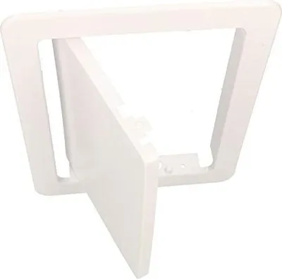 Produktbild von KOTARBAU Revisionstür 15 x 20 cm Alle Größen Kunstoff ABS Inspektionstür Weiß Wartungsklappe Schnappverschluss Abnehmbar Wand/Decke/Boden Robust Öffnung Uni.