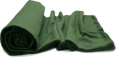 Obrázek produktu pro Pletenina Minky s hladkým vzorem, lesní zelená 50 x 160 cm