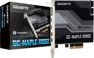 Produktbild von GIGABYTE Intel Thunderbolt 4 Certified add-in card 1xDP 2xMini DP 2xThunderbolt