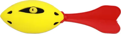 Produktbild von Zielwurfgerät mit Heulgeräusch im Football-Design, 31 cm Länge, 8 cm Durchmesser