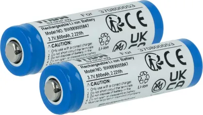 Produktbild von vhbw 2x Akku kompatibel mit Carrera 503099, 503098 Racing Car (600mAh, 3,7V, Li-Ion)