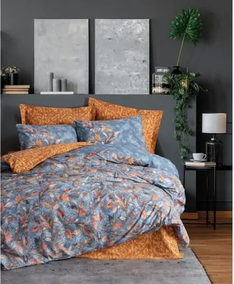 Produktbild von L'Essentiel Linge de Maison, Alekra - Mustard, Ranforce King-Size-Bettbezug-Set (FR), 100 % BAUMWOLLE RANFORCE, Senf, 240 x 220 cm