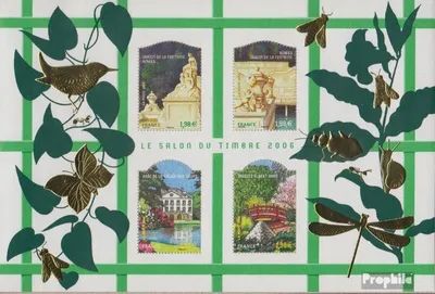 Produktbild von Briefmarken Frankreich 2006 Mi Block54 (kompl.Ausg.) postfrisch Briefmarkenausstellung