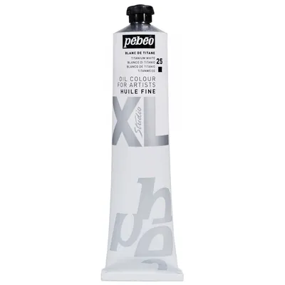 Zdjęcie produktu dla Farba olejna Pebeo Studio XL, 200 ml, 25 biel tytanowa