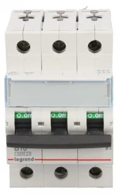 Imagen del producto de Legrand TX3, interruptor automático en miniatura, tipo B, grado de protección IP20, 240 - 415 V