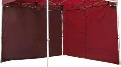 Obrázek produktu pro Sada 2 bočních stěn pro PROFI zahradní stan 3 x 3 m, vínová
