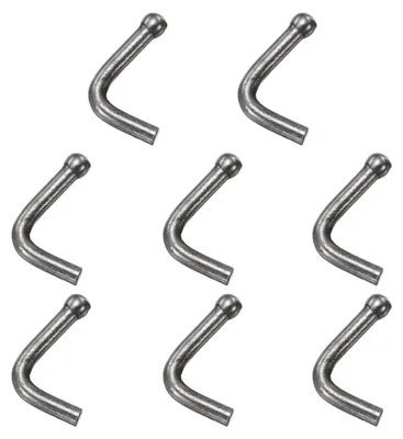 8 Stahl-Schweißhaken für Kabel, 53 mm, für Anhänger