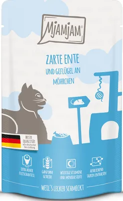 Obrázok produktu pre MjAMjAM 4260512870669, Dospelý, Akékoľvek plemeno, Kačka, Hydina, 125 g, Bez obilnín