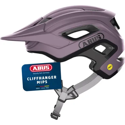 Produktbild von ABUS MTB-Helm Cliffhanger MIPS - Fahrradhelm für anspruchsvolle Trails - mit MIPS Aufprallschutz & großen Lüftungsöffnungen - für Damen und Herren - Lila, Größe M
